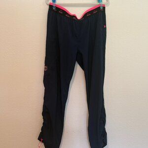 Koi Lite, Navy blue with hot pink trim detail, size 2XL Slim fit.